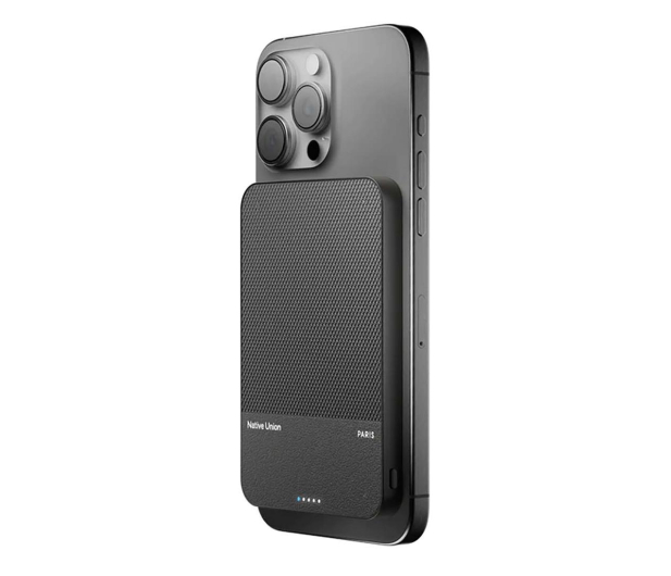 NATIVE UNION (Re)Classic Magnetic Power Bank 5000mAh black PB-5KMS-BLK - 1261551 - zdjęcie 2